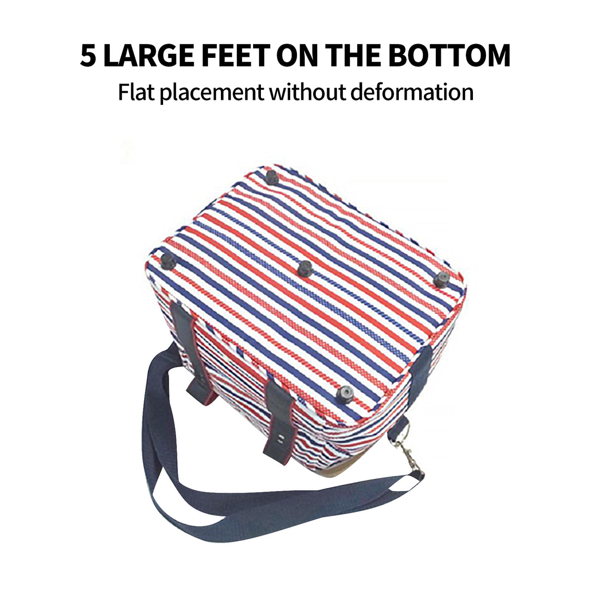 Red Insulated Picnic Bag Thermal Cooler Portable Lunch Food Tote