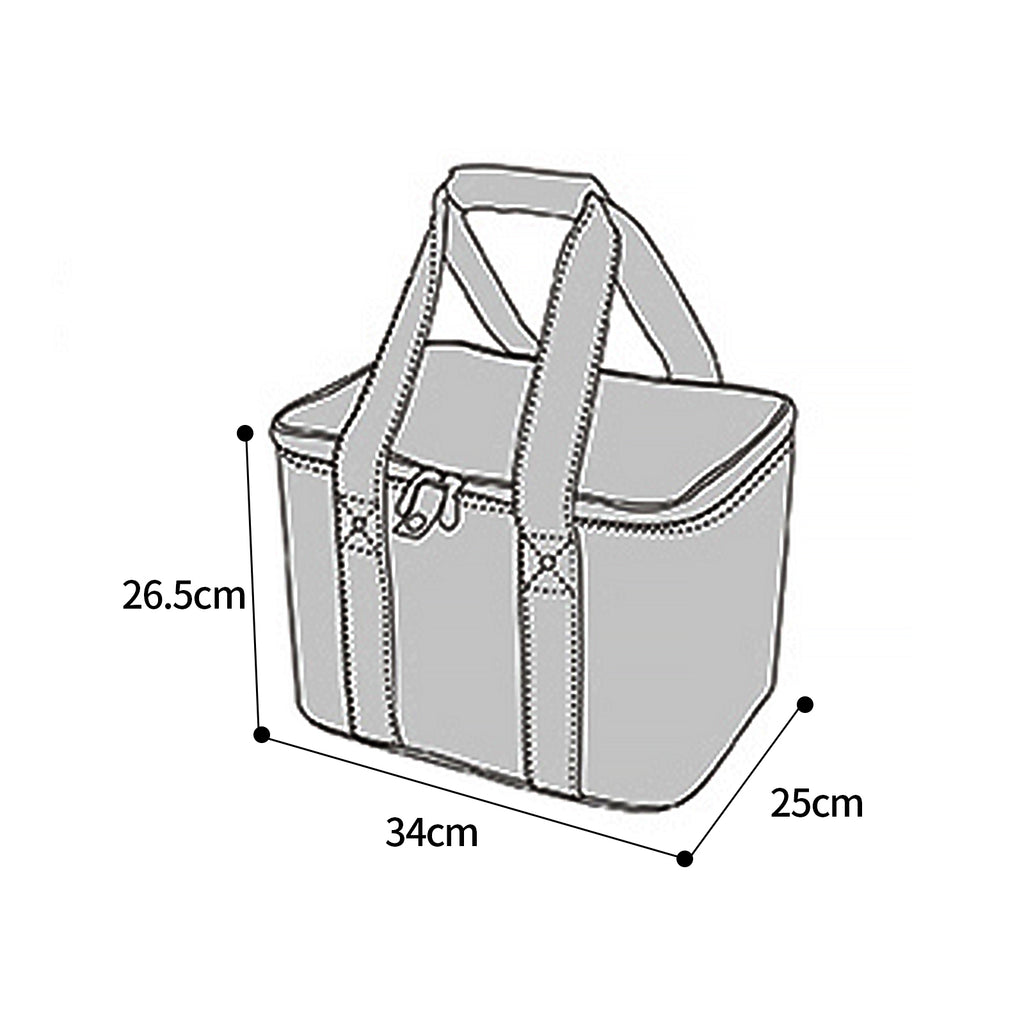 Red Insulated Picnic Bag Thermal Cooler Portable Lunch Food Tote