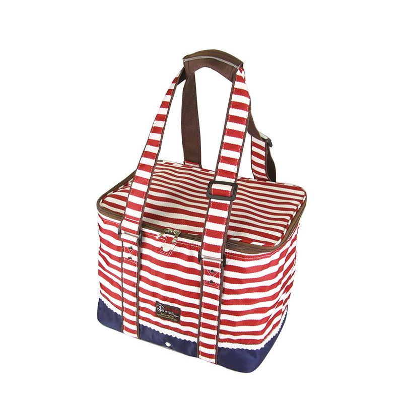 Red Insulated Picnic Bag Thermal Cooler Portable Lunch Food Tote