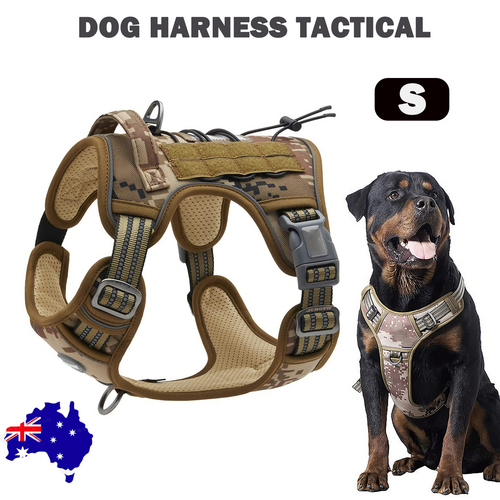 Dog Harness Tactical No Pull Adjustable Pet Military Working Training