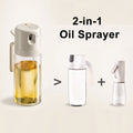 2 in 1 Glass Oil Sprayer and Pourer, 550 ml