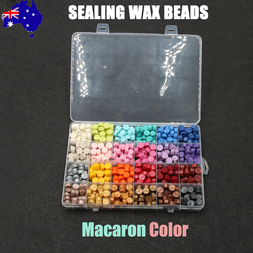 Vintage DIY Octagonal Sealing Wax Tablet Seal Stamp Wax Beads Wedding Invitation