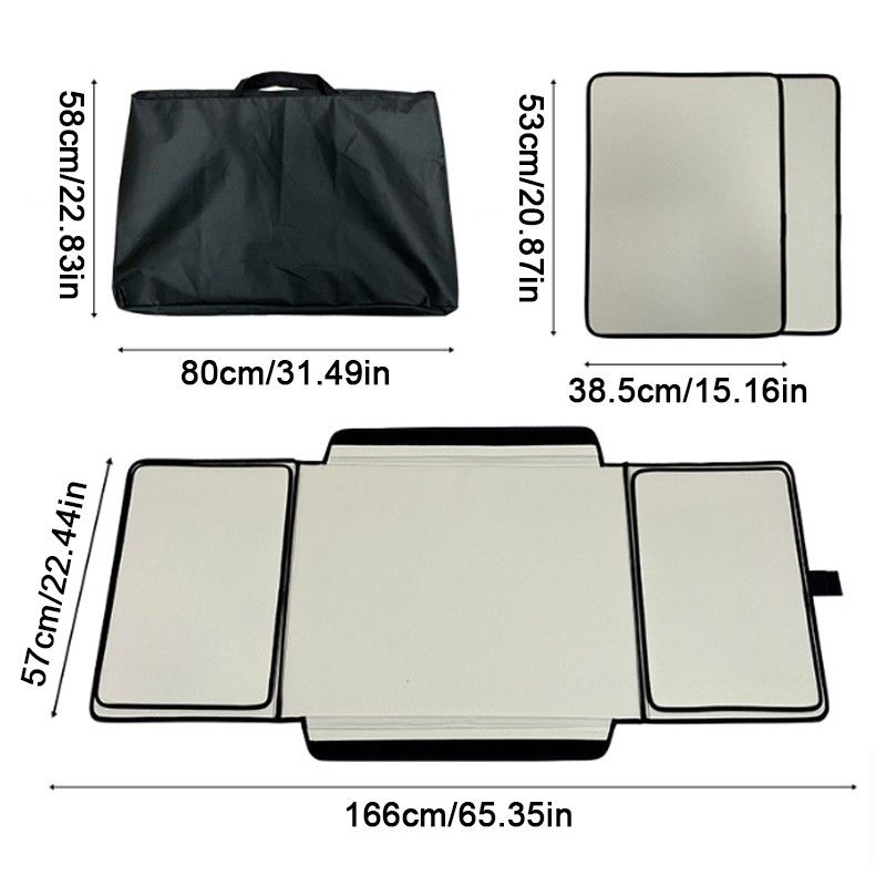 Portable Jigsaw Puzzle Board Mat Holds up to 1000 Pcs Puzzle Surface