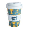 King Dad Bamboo Travel Cup with Lid, 470 ml
