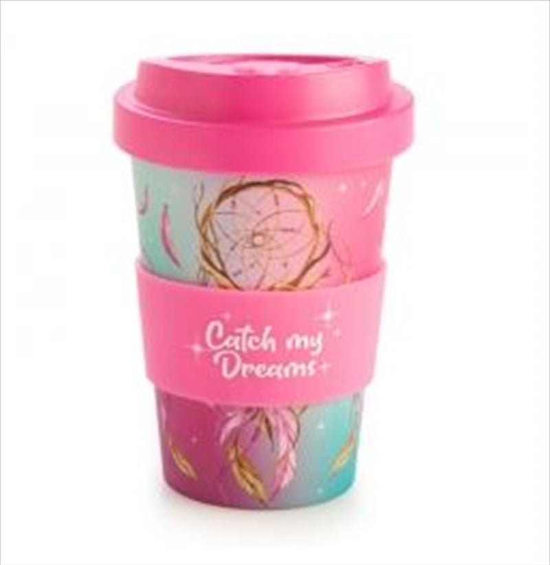 Dreamcatcher Bamboo Travel Cup with Lid, 470 ml