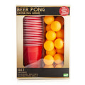 Beer Pong Party Game Set, 24 Cups and 24 Balls