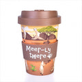 MDI Meerkat Bamboo Travel Cup with Lid, 470 ml