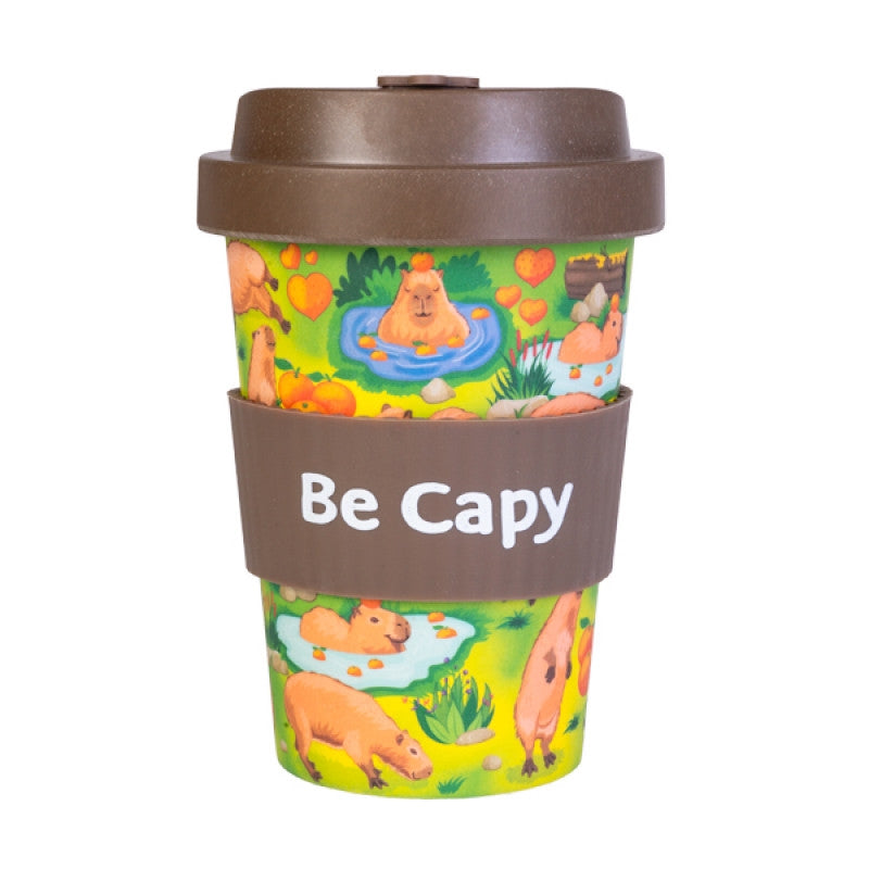MDI Capybara Bamboo Travel Cup with Lid