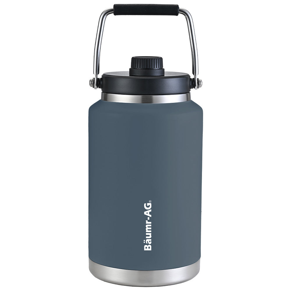 Baumr-AG Insulated Stainless Steel Drink Jug with Handle, Blue, 3.8 L
