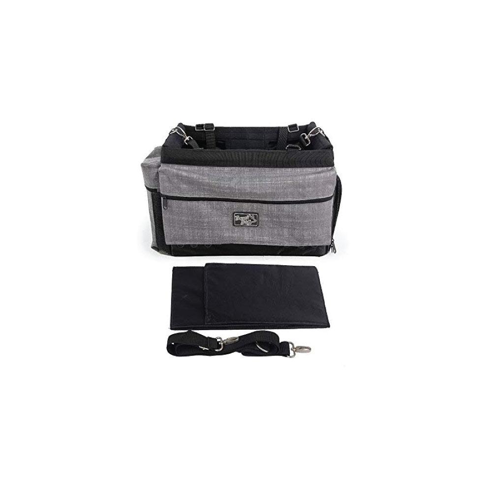 Small Dog Bicycle Mount Bag - Pet Travel Carrier Basket