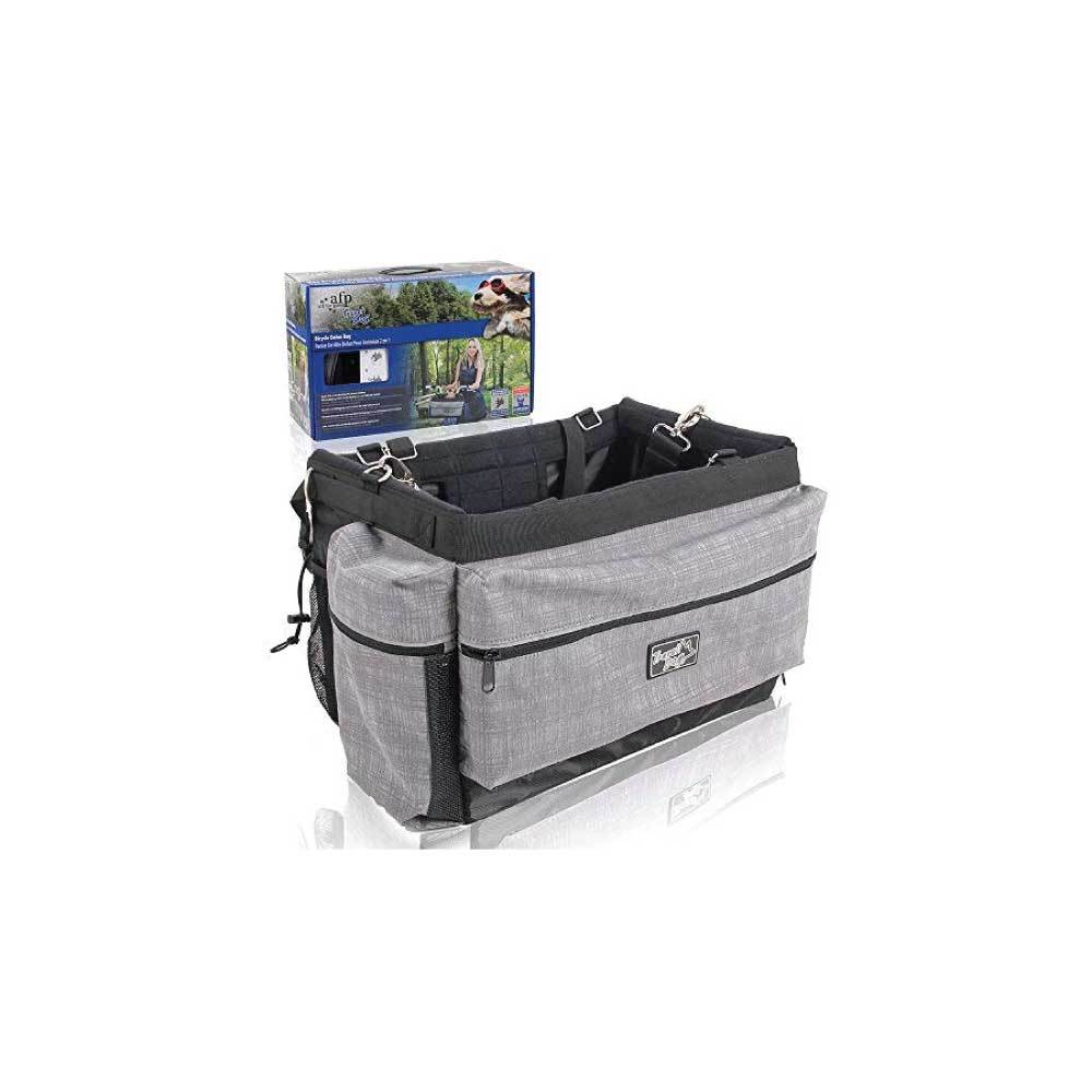 Small Dog Bicycle Mount Bag - Pet Travel Carrier Basket