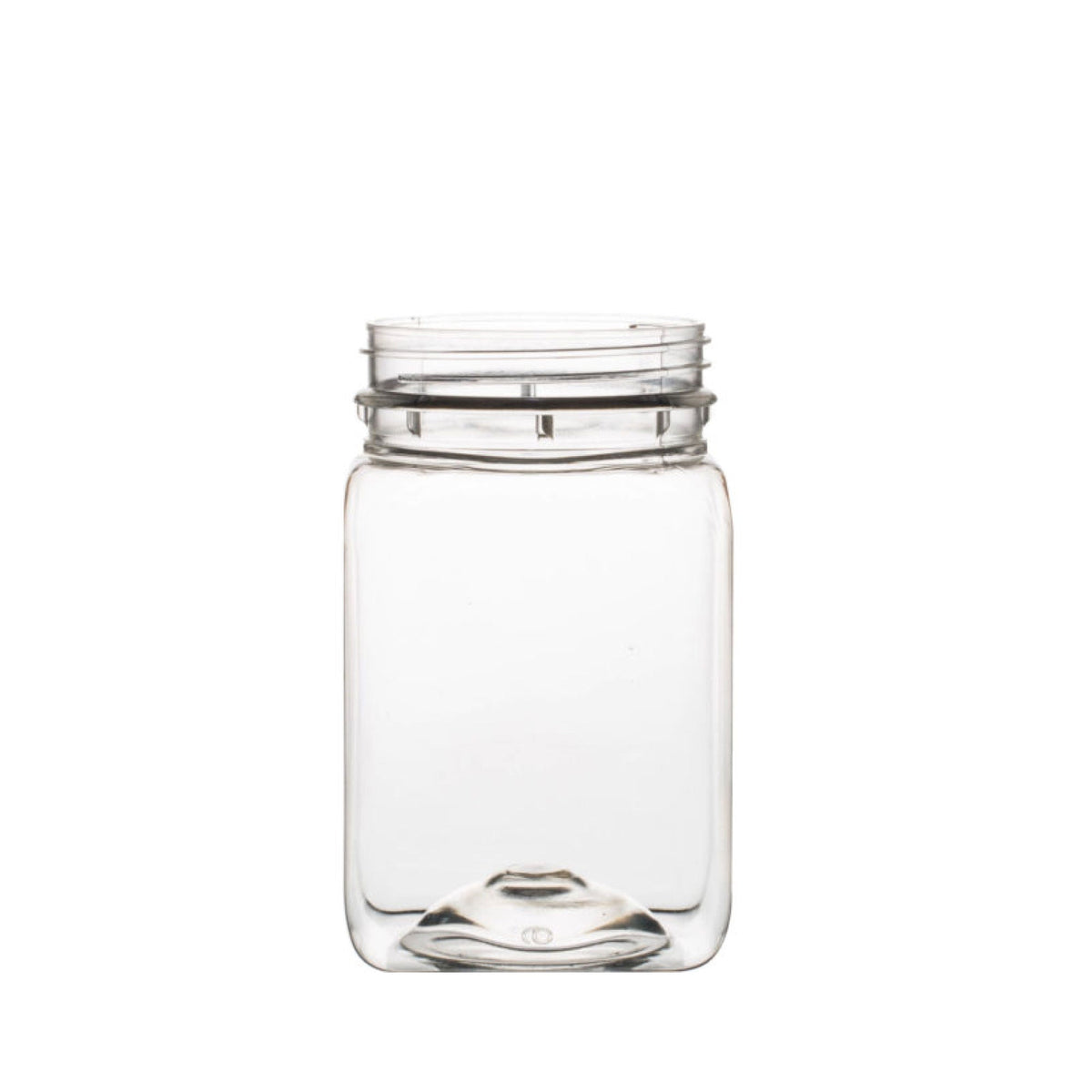 10X 250g Plastic Honey Jars + Lids - Square Clear Food Grade