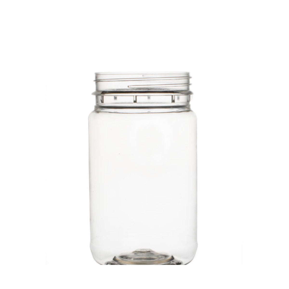 10X 500g Plastic Honey Jars + Lids - Round Clear Food Grade