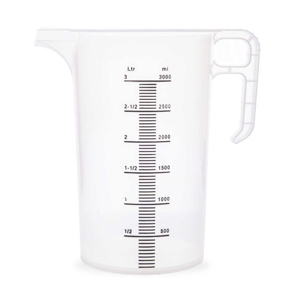 Kitchee Pro-Jug Heavy Duty Clear Measuring Jug, 3 L