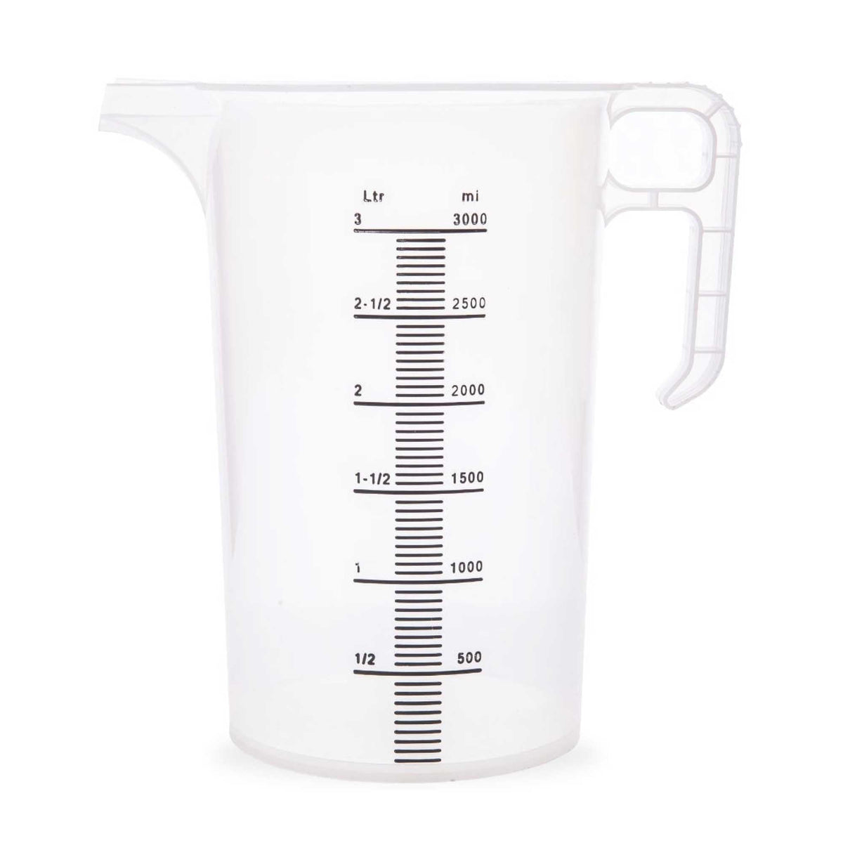 Kitchee Pro-Jug Heavy Duty Clear Measuring Jug, 3 L