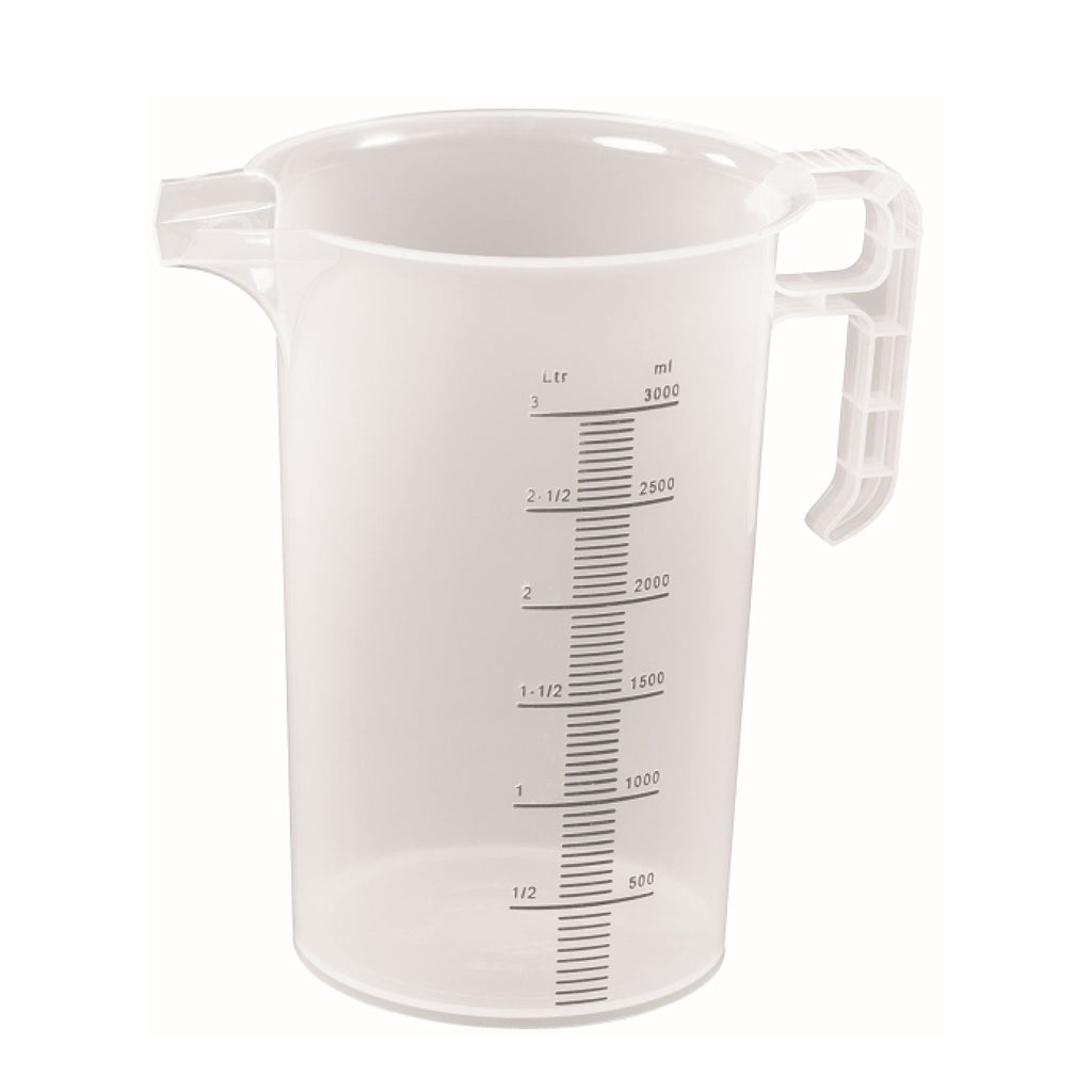 Kitchee Pro-Jug Heavy Duty Clear Measuring Jug, 3 L