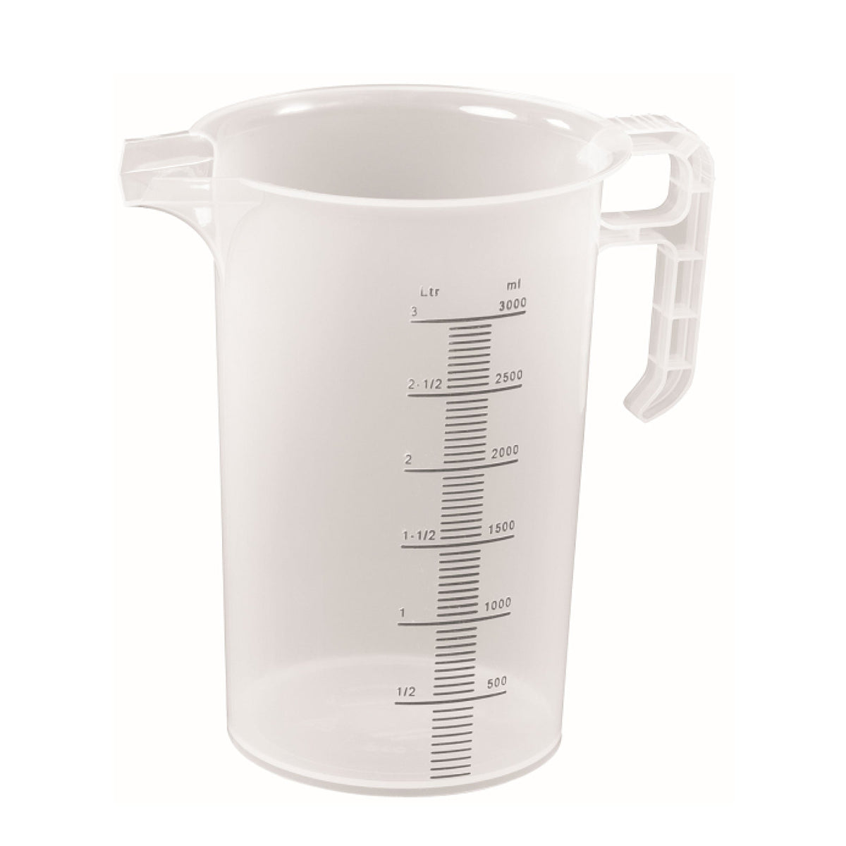 Kitchee Pro-Jug Heavy Duty Clear Measuring Jug, 3 L