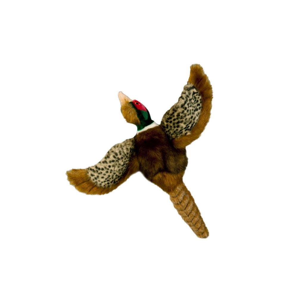 Dog Plush Toy - Pheasant Squeaky Interactive Small Life Like Bird