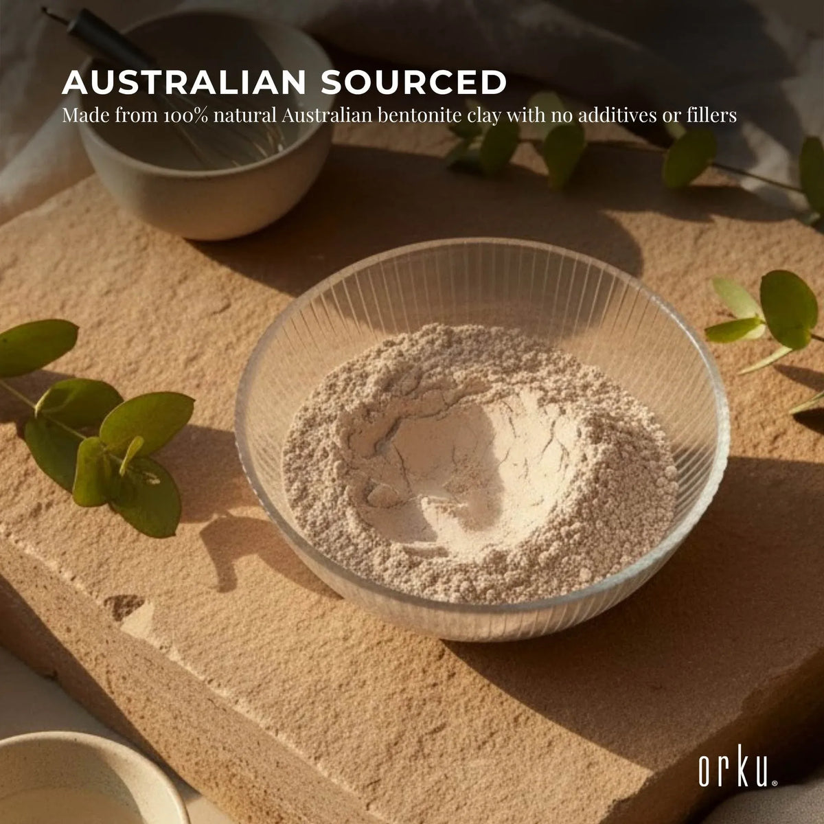 Orku 20Kg Organic Bentonite Clay Powder Cosmetic Grade