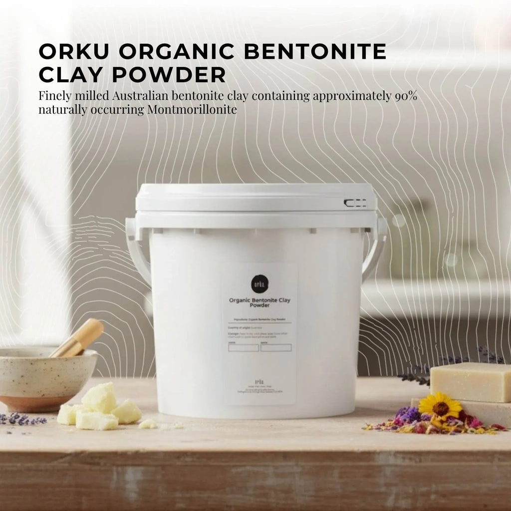 Orku 5Kg Organic Bentonite Clay Powder Cosmetic Grade