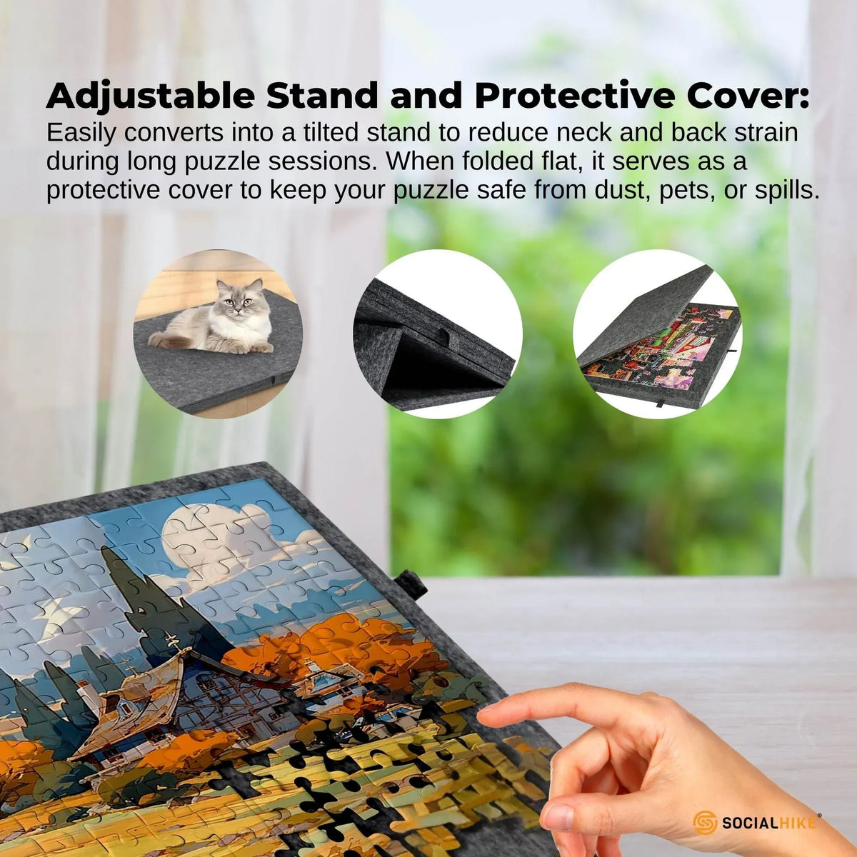 Social Hike Puzzle Board 1000 pcs