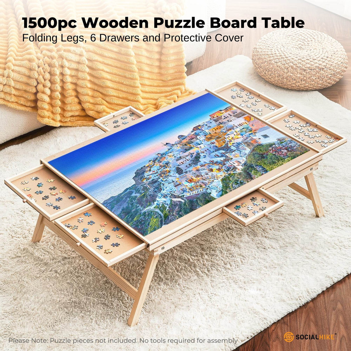 Social Hike Puzzle Board Table 1500 pcs