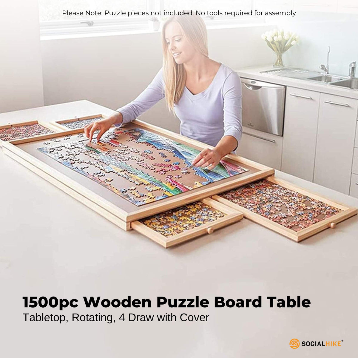 Social Hike Puzzle Board 1500 pcs