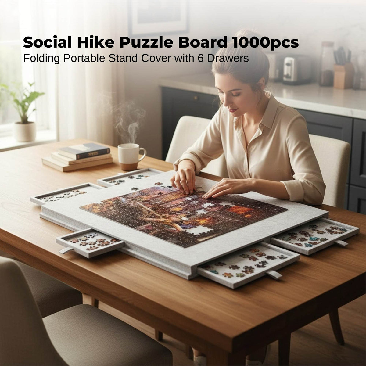 Social Hike Puzzle Board 1000 pcs