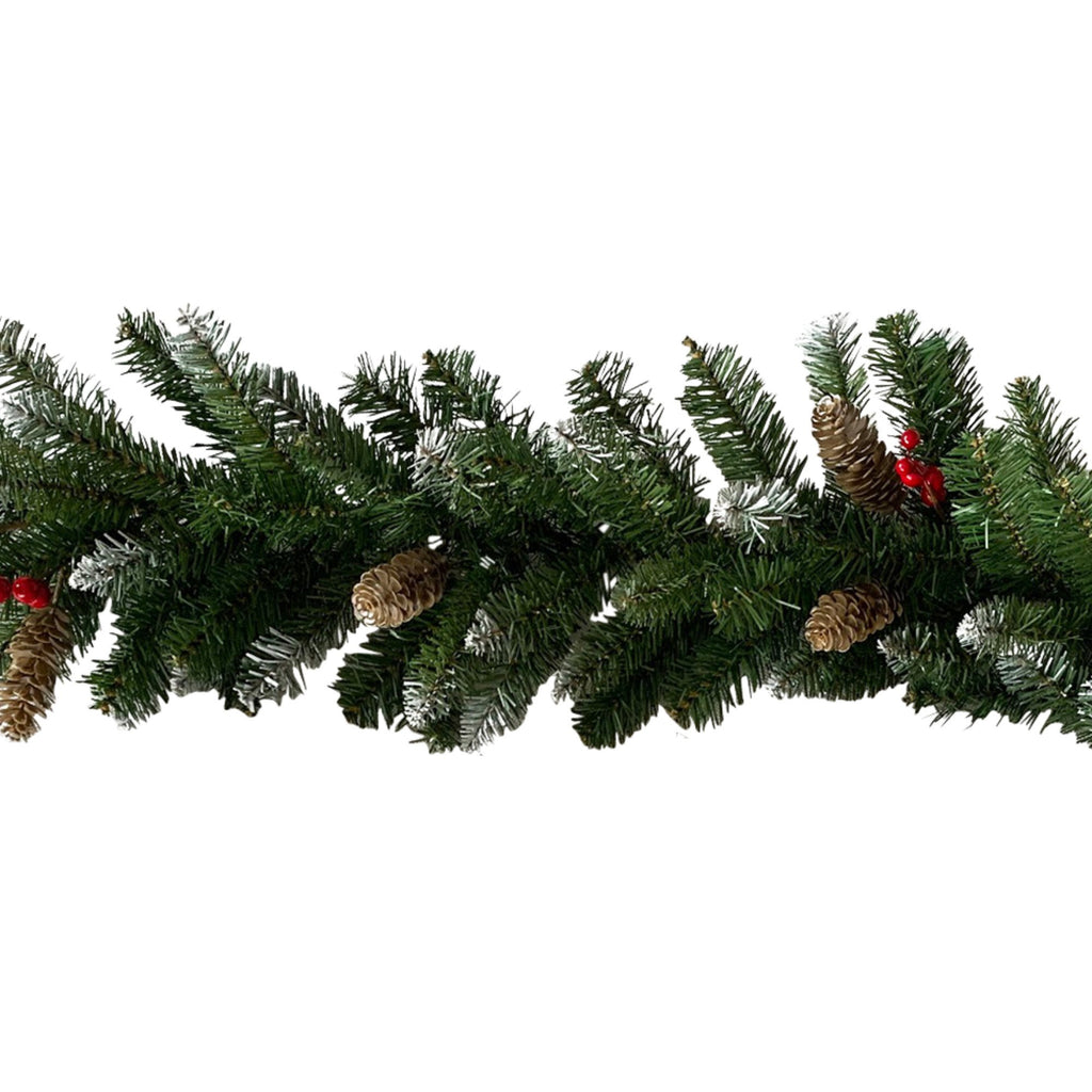 Christabelle 2.7m Christmas Garland with Pine Cones & Berries Pine Tree Decoration Ornament