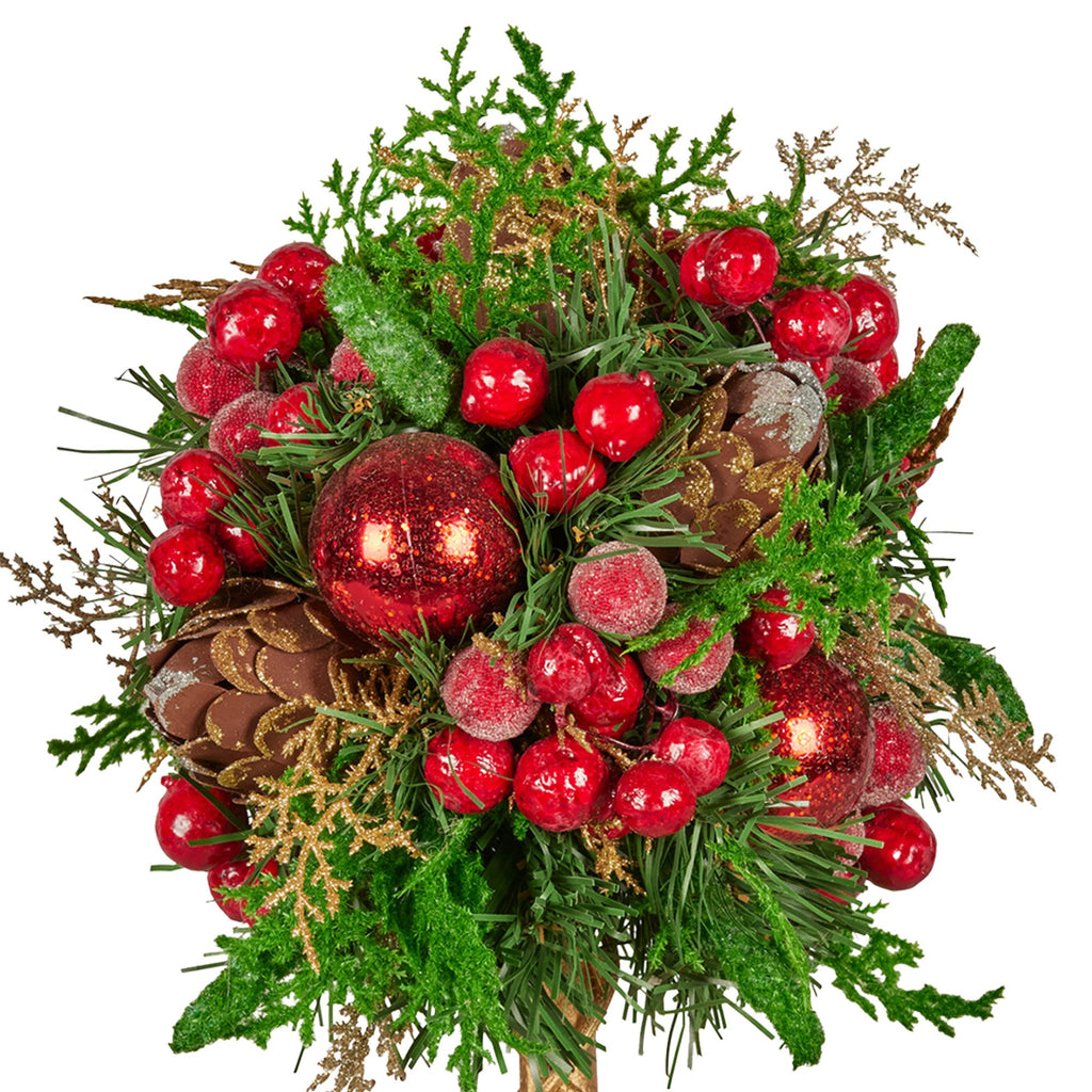 Christabelle Decorated Tabletop Topiary Tree, 36 cm