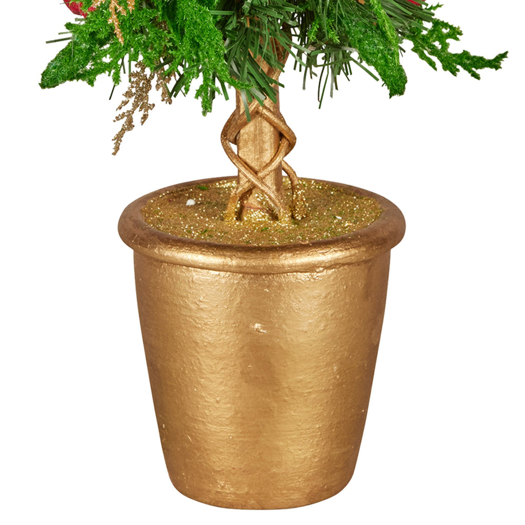 Christabelle Decorated Tabletop Topiary Tree, 36 cm