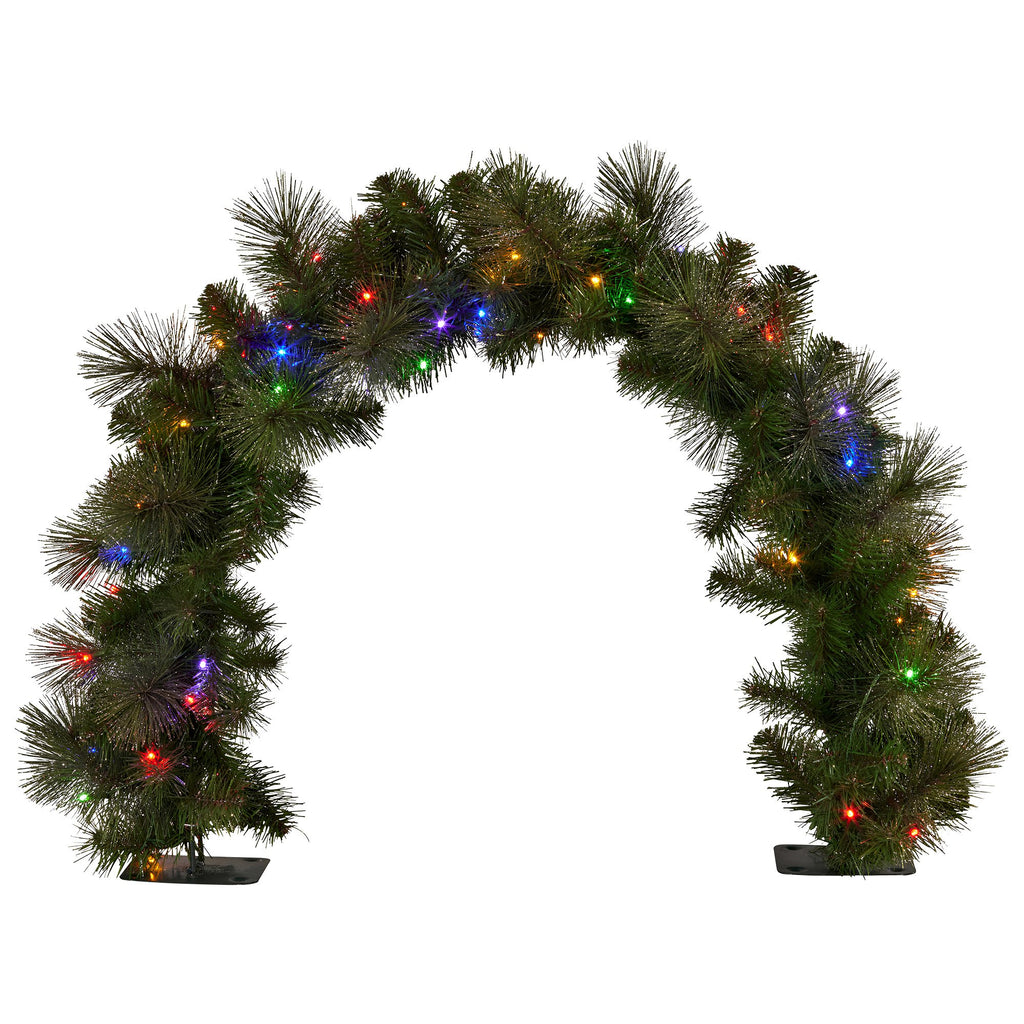 Christabelle Tabletop Christmas Archway with LED Lights, 60 cm