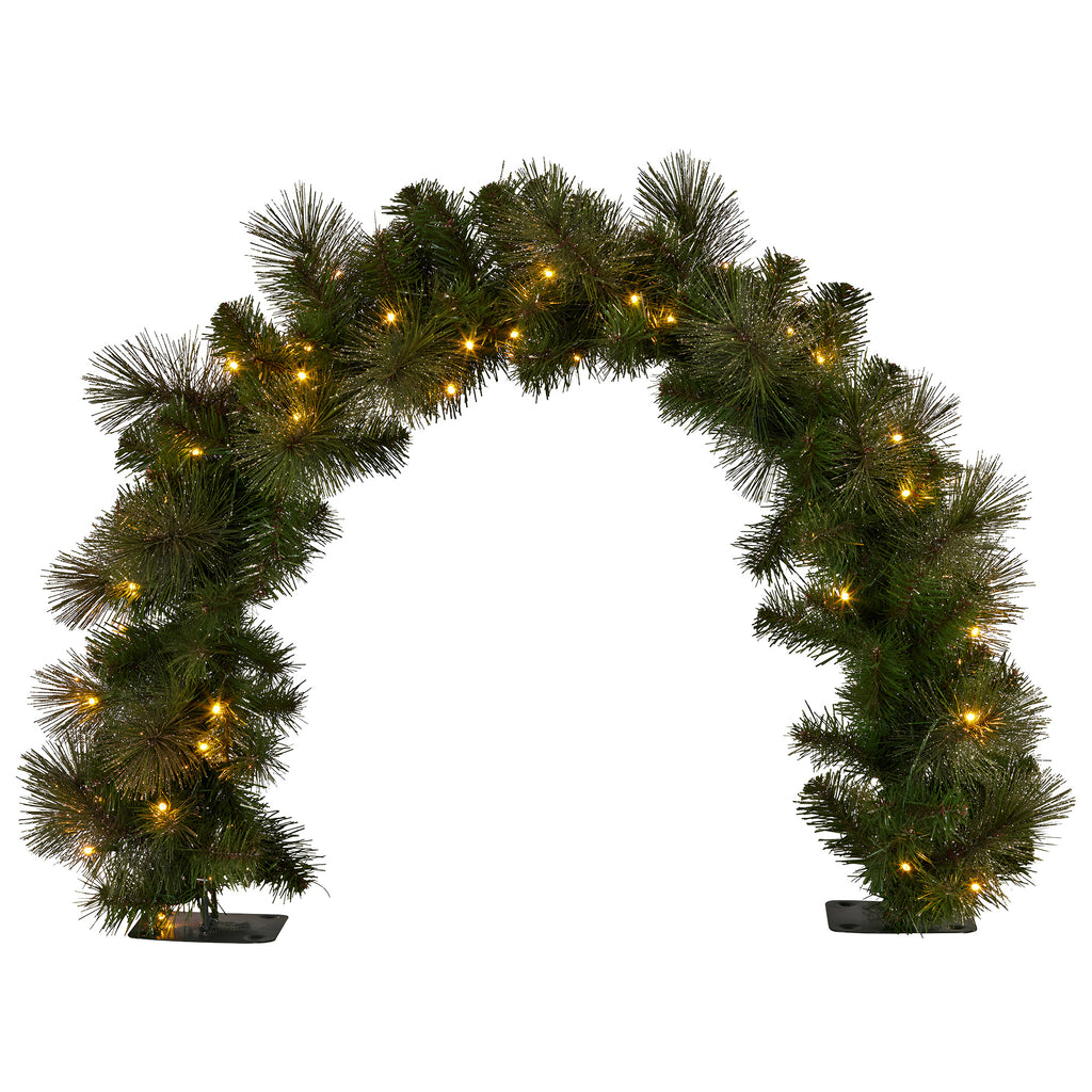 Christabelle Tabletop Christmas Archway with LED Lights, 60 cm
