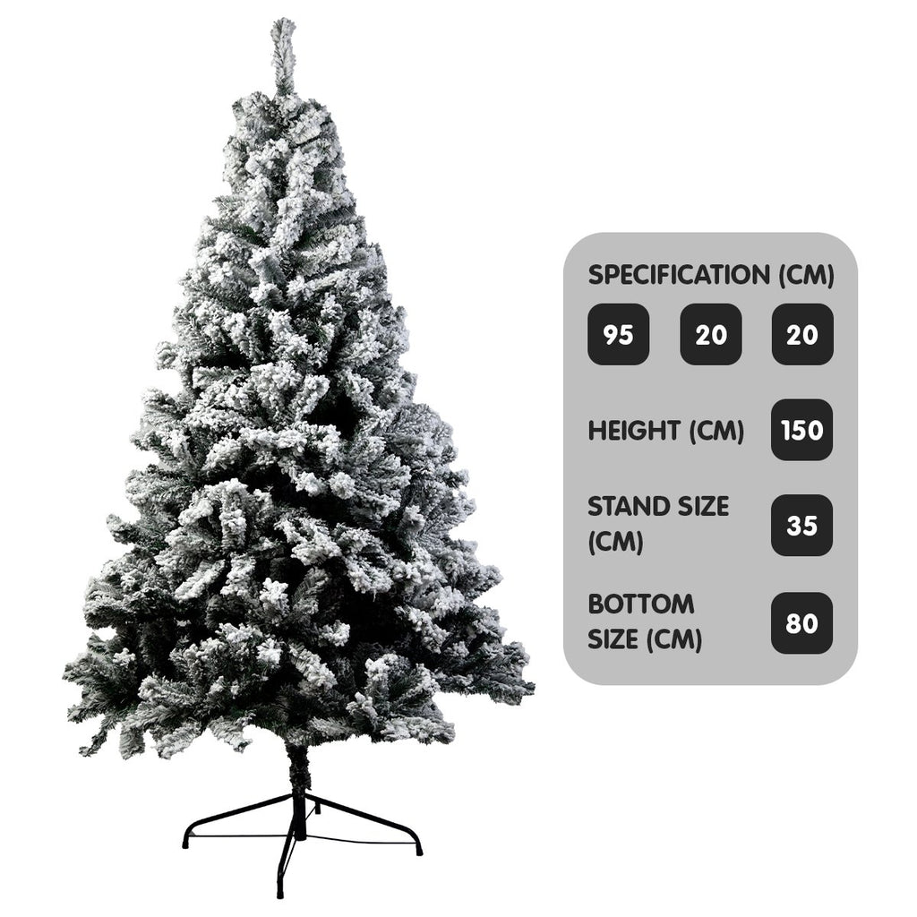 Christabelle Snow-Tipped Artificial Christmas Tree, 1.5 m to 2.4 m