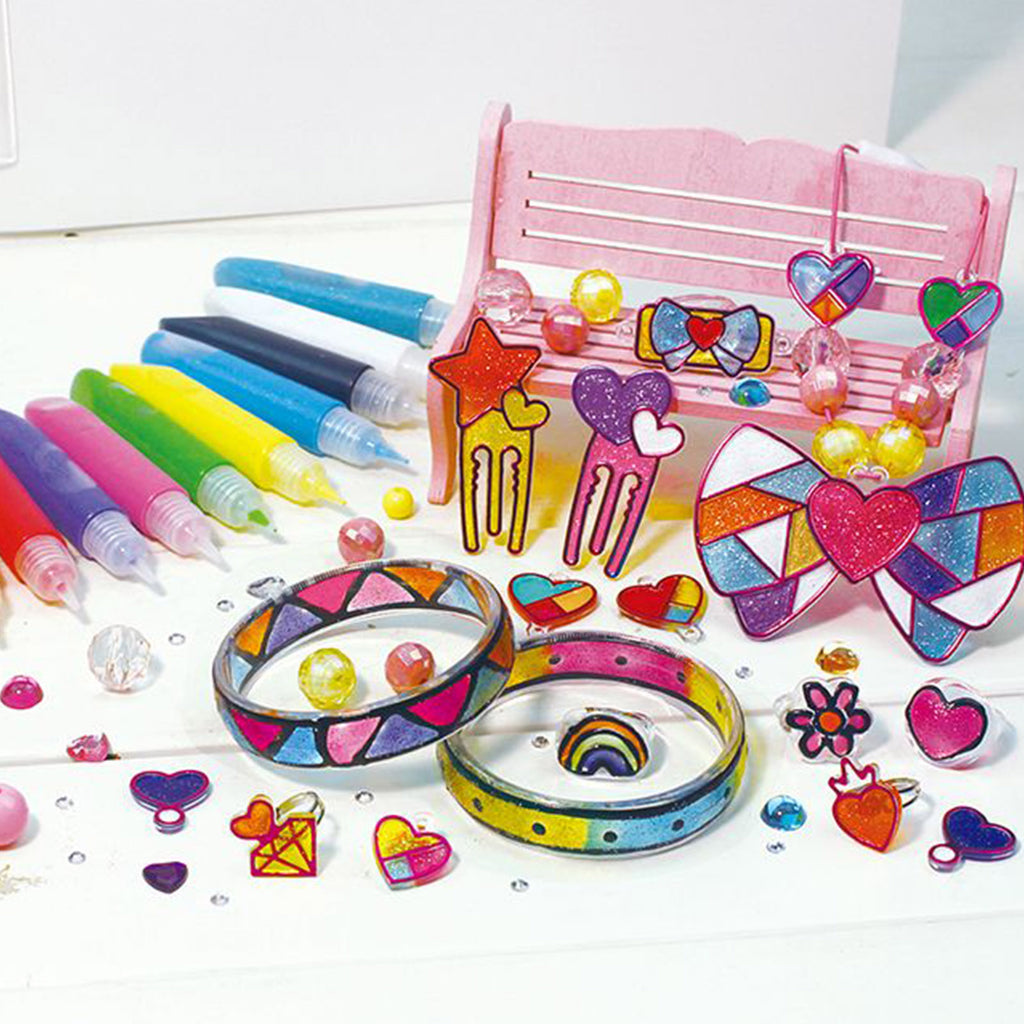 Colorato Trendy Jewellery Glass Art Deco