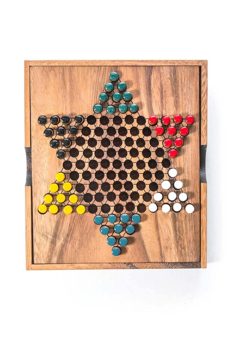Chinese Checkers - wooden board game