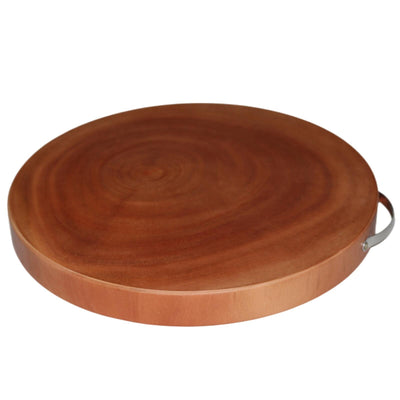 YES4HOMES Large Round Hardwood Chopping Board