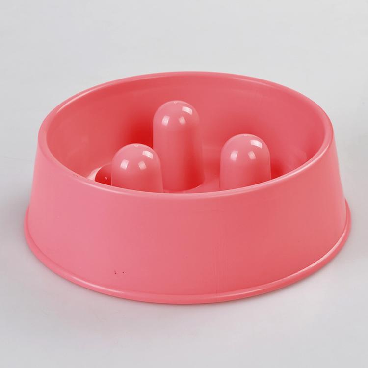 2 x XL Pet Anti Gulp Feeder Bowl Dog Cat Puppy slow food Interactive
