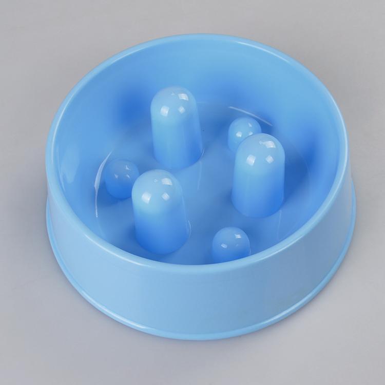 2 x XL Pet Anti Gulp Feeder Bowl Dog Cat Puppy slow food Interactive