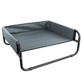 Grey / Black Large Dog Walled Suspension Trampoline Hammock Bed 85 x