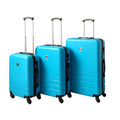 YES4HOMES ABS Luggage Suitcase Set 3 Code Lock Travel Carry Bag