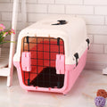YES4PETS Small Portable Plastic Dog Cat Pet Pets Carrier Travel Cage