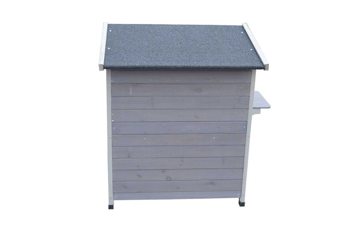 YES4PETS Rabbit Hutch Cat House Outdoor Wooden Shelter Condo Small