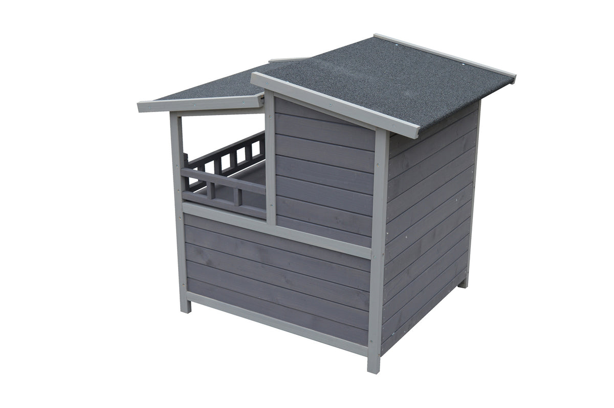YES4PETS 2 Story Cat Shelter Condo