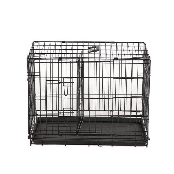 YES4PETS 24' Collapsible Metal Dog Rabbit Crate Puppy Cage Cat