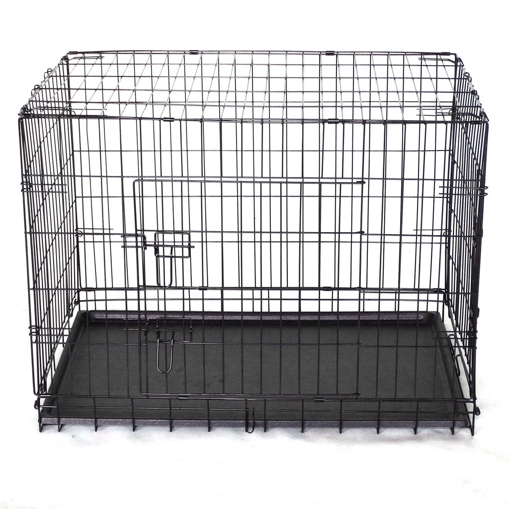 YES4PETS 30' Collapsible Metal Dog Rabbit Crate Cage Cat Carrier
