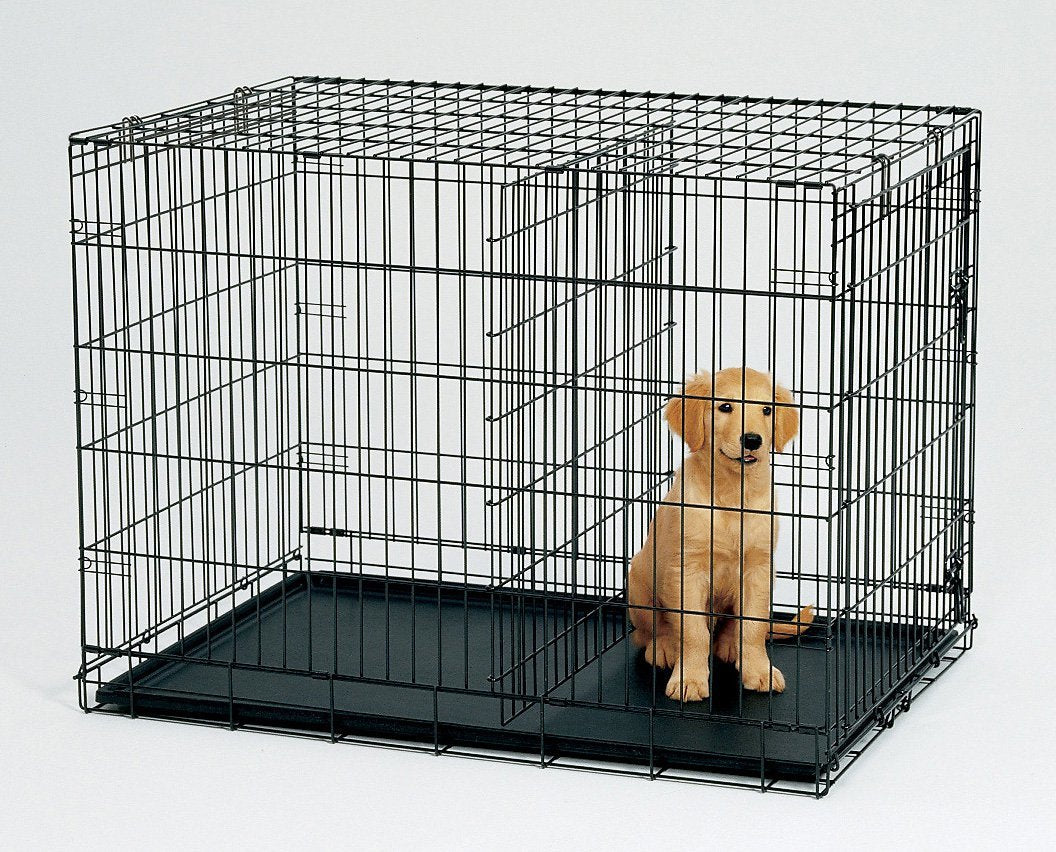 YES4PETS 36' Collapsible Metal Dog Cat Crate Cage Cat Carrier