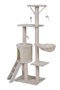 YES4PETS 138cm Cat Scratching Post Tree Post House Tower