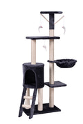 YES4PETS 138cm Cat Scratching Post Tree Post House Tower