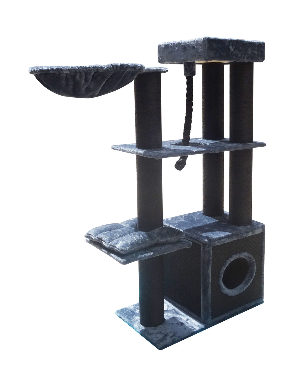 YES4PETS 33kg 160 cm XL Multi Level 14cm Thick Cat Scratching Post